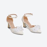 Giày cao gót tiểu thư Choice BTC08 phong cách Hàn Quốc, gắn nơ sang trọng.