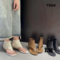 Giày cao gót xỏ ngón khoá sau 3p fullbox mã 789