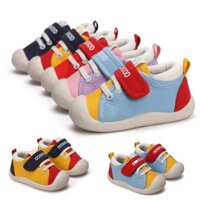Giày Cao Su Canvas Mềm Thoáng Khí Cho Bé 1-4 Tuổi
