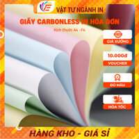 Giấy Carbonless Dùng Để In Hóa Đơn 1 Liên 2 Liên 3 Liên Giấy In Hóa Đơn Tự In Không Cần Giấy Than