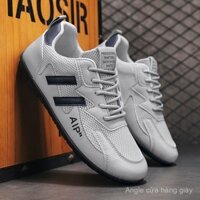 Giày Casual Đế Mềm Chống Mòn Giày An Toàn Công Sở Thoáng Khí Giày Vải Không Trượt Chạy Nhẹ Chống Mùi