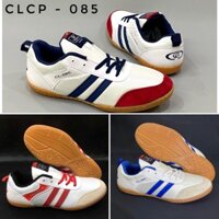 GIÀY CẦU LÔNG - BÓNG CHUYỀN - CHẠY BỘ 2 SỌC CAO CẤP - Trắng đỏ - 37