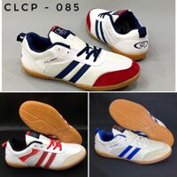 GIÀY CẦU LÔNG - BÓNG CHUYỀN - CHẠY BỘ 2 SỌC CAO CẤP - Trắng đỏ - 43