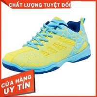 Giày cầu lông, giày bóng chuyền Kawasaki K075 mầu vàng chính hãng [Sale Xuân] Xịn 2020 Chất Lượng Cao 2020 :
