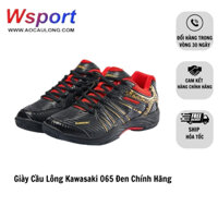 Giày Cầu Lông Kawasaki 065 Đen Chính Hãng