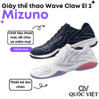 Giày cầu lông Mizuno Wave Claw El 2 chính hãng Quốc Việt Badminton dễ chịu, thoải mái, trẻ trung