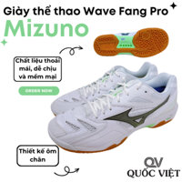 Giày cầu lông Mizuno Wave Fang Pro chính hãng Quốc Việt Badminton thiết kế khỏe khoắn, trẻ trung