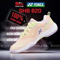 Giày Cầu Lông Yonex Chính Hãng SHB620CR Hồng Pastel - Bám, Êm, Bền và Cực Đẹp