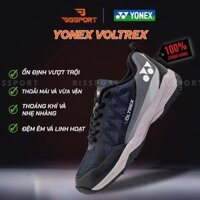 Giày Cầu Lông Yonex Voltrex Chính Hãng - Đen Hồng - Đế Bám - Chống Chấn - Chống Lật Sơ Mi - Thoáng Khí