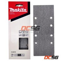 Giấy chà nhám cho gỗ 93x228mm Makita 10 tờ bộ Chọn độ hạt - A120 D-65274