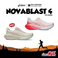 Giày chạy Asics Nova blast 4 thoáng khí, giày thể thao cổ thấp cho nam và nữ 6RYC 60LP QFGI