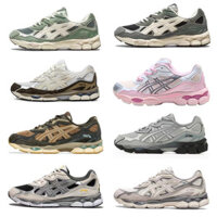 Giày chạy bộ 2025new () Giày chạy bộ cổ điển giày GEL-NYC da lộn lưới màu be xám cho nam thường ngày tùy chọn # dfkd