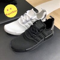 Giày chạy bộ Adidas Originals NMD R1 màu đen xanh lá toàn màu trắng chất lượng cao Nhật Bản bd7755 db3586