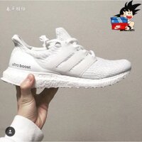 Giày chạy bộ Adidas Ultra Boost UB 3.0 4.0 màu trắng nguyên chất lelaki wanita sukan jualan hot qudh 1E5Y
