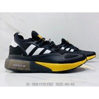 Giày chạy bộ Adidas ZX 2K Boost FX7475 Đen / Vàng Nam CAO CẤP-40-45 EURO