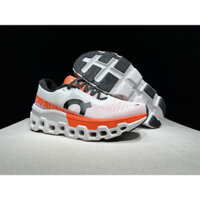 Giày chạy bộ Monster Shoes màu hồng Frost Black Orange cho nam nữ, giày thể thao nhẹ có đệm thgw APTA