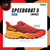 Giày chạy bộ nam Hoka speedgoat 5 chân rộng chất lượng cao Vibram