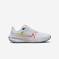 Giày chạy bộ Nữ NIKE W NIKE AIR ZOOM PEGASUS 40 DV3854 - WHITEPICANTE RED-BLUE TINT-LASER ORANGE - 7.5 US