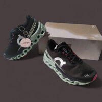 Giày chạy bộ nữ QHIR On cloud monster asphalt lime