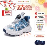 Giày Chạy Bộ Phòng Chân Bẹt HOBIBEAR GS8655 Fandy Kids EVA Chống Trượt Khóa Xoay - Bảo Hành Trọn Đời
