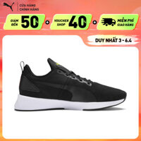Giày Chạy Bộ PUMA Unisex FLYER RUNNER Black-Nrgy Red-Yellow Màu Đen