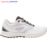 Giày chạy bộ run active grip cho nữ trắng hồng DECATHLON kalenji mã 8558239