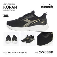 Giày chạy bộ Running Diadora Koran chính hãng dành cho nam new 2024  (tặng tất)