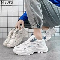 Giày chạy bộ thể thao MISUPS 1 đôi, Giày thể thao nam lưới thoáng khí chống trượt, Giày mềm nhẹ