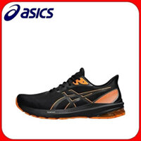 Giày chạy bộ thời trang bán chạy [AOS Sports] ASICS GT-1000 12 1011B684-001 Giày thể thao nam màu đen cam RT7Z FCWH