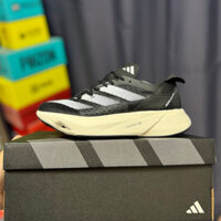 Giày chạy marathon adidas Adizero Adios Pro 3 thoải mái nhẹ nhàng, unisex màu đen/trắng@421