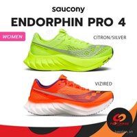 Giày chạy SAUCONY Endorphin Pro 4 Speed cho nữ với tấm carbon-fiber