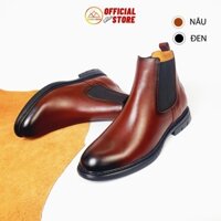 Giày chelsea boot da bò cao cấp TAM LÂM - TL128