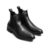 Giày Chelsea Boot Nam cao cổ NINE NS-01 tăng chiều cao