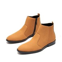 GIÀY CHELSEA BOOTS NAM DA LỘN CB521 - AMORA