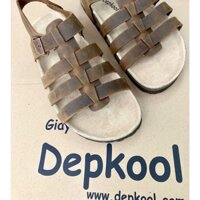 Giày Chiến Binh - đế trấu quai Da