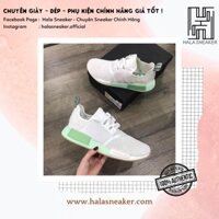 Giày Chính Hãng Adidas NMD R1 White Blush Green - Thể Thao Thời Trang Authentic Shoes - Hala Sneaker