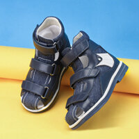 Giày chỉnh hình y khoa bàn chân bẹt, vẹo gót, chân vòng kiềng, chân chữ X, đổ trục mắt cá chân...cho bé Prince Pard - XK