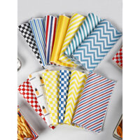 Giấy chống dầu dùng một lần cho nhà hàng Mỹ, giấy hấp dầu cho khoai tây chiên, lót khay bánh chiên, giấy chống dầu