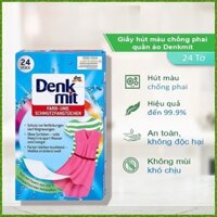 Giấy chống phai màu, loang màu quần áo khi giặt Denkmit Đức