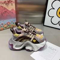 Giày chunzhe Giày thường ngày đế dày độn cao cho Nữ Giày thể thao thoáng khí