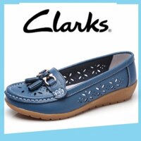 Giày Clariks Nữ Giày Đế Bằng Nữ Hàn Quốc clarks Giày Nữ slip on Giày Nữ size Lớn EU 40 41 Clariks Giày Loafer Nữ