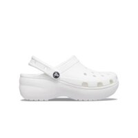 Giày Clog Nữ Crocs Platform Classic - White