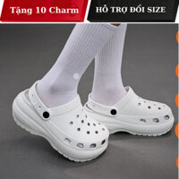 Giày Clog Nữ Đế Cao 7p Nesty NE09 (Hàng Việt Nam - Chất lượng cao)