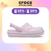 Giày Clog Trẻ Em Crocs Toddler Crocband - Ballerina Pink
