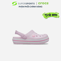 Giày Clog Trẻ Em Crocs Crocband - Hồng  - 207005-6GD LS001