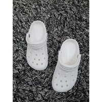 Giày Clog Unisex Crocs Baya Trắng