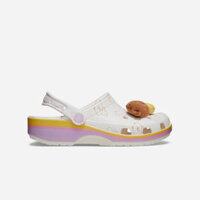 Giày Clog Unisex Crocs Classic Line Friends - Trắng