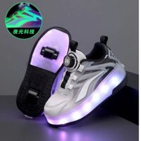 giày có bánh xe trượt Giày trượt patin vô hình dành cho bé gái lưới dành cho bé trai Giày trượt phát sáng dành cho trẻ