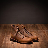 Giày cổ cao nam da bò sáp