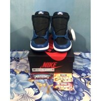 'Giày Cổ Cao' Nike Air Jordan 1 Retro High OG Dark Marina Blue